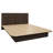 ZEN ALPHA – Platform Bed with Headboard – Easy Assembly, No Box Spring Required-857374677-857374251