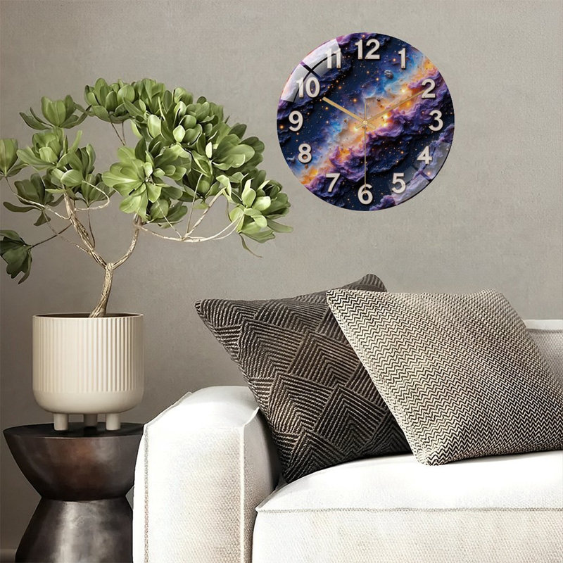 Horloge murale 12 po
