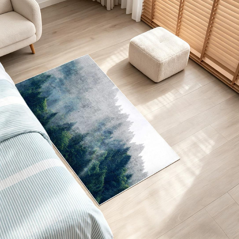 Tapis lavable à la machine Clear, Rectangle 32" x 47"