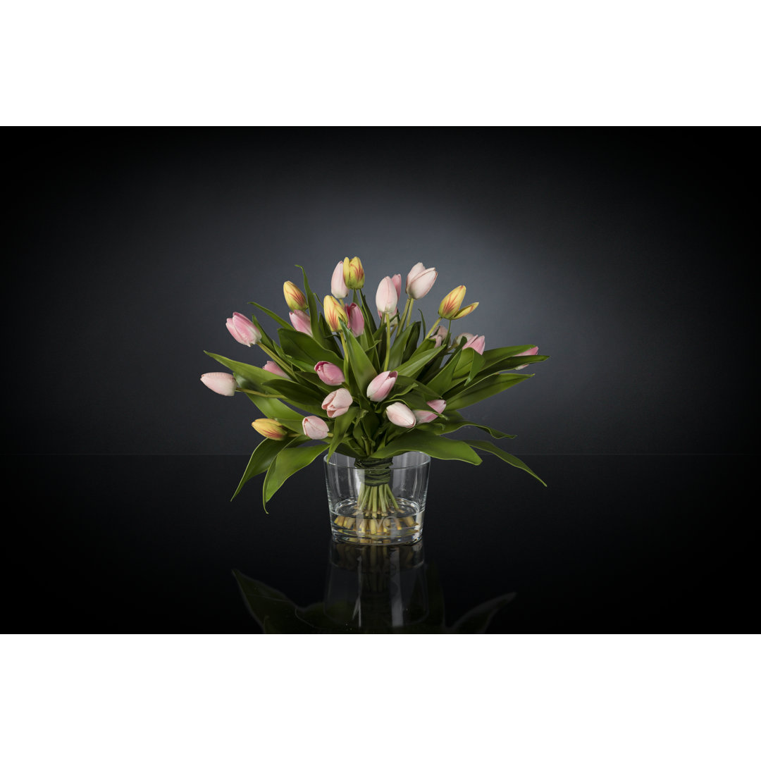 Kunstblume Tulpen in Vase