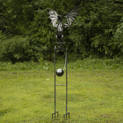 Piquet de jardin dragon "Moonfyre"