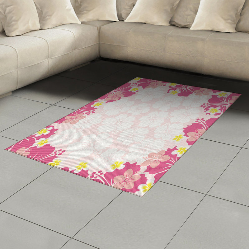 Tapis décoratif Luau, Rectangle— 4 pi x 5 pi 8 po