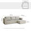 3 Seater Corner Sofa -1580767380-1580767379