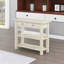 Console avec tiroir et tablettes-466570051