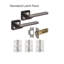Austin Standard Latch Door Handle Pack-78549388