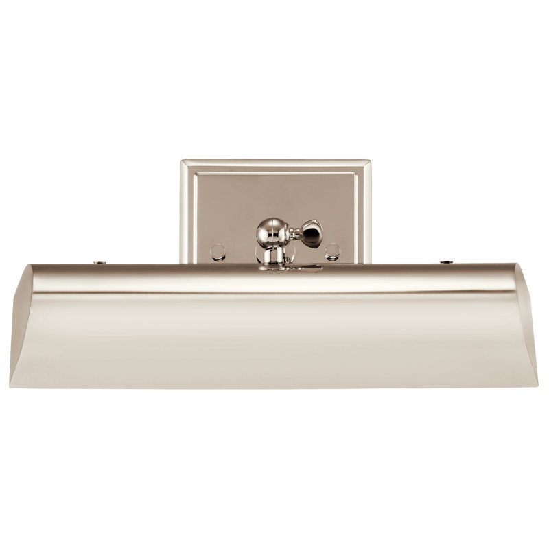 12.25'' Dimmable Picture Light, Polished Nickel