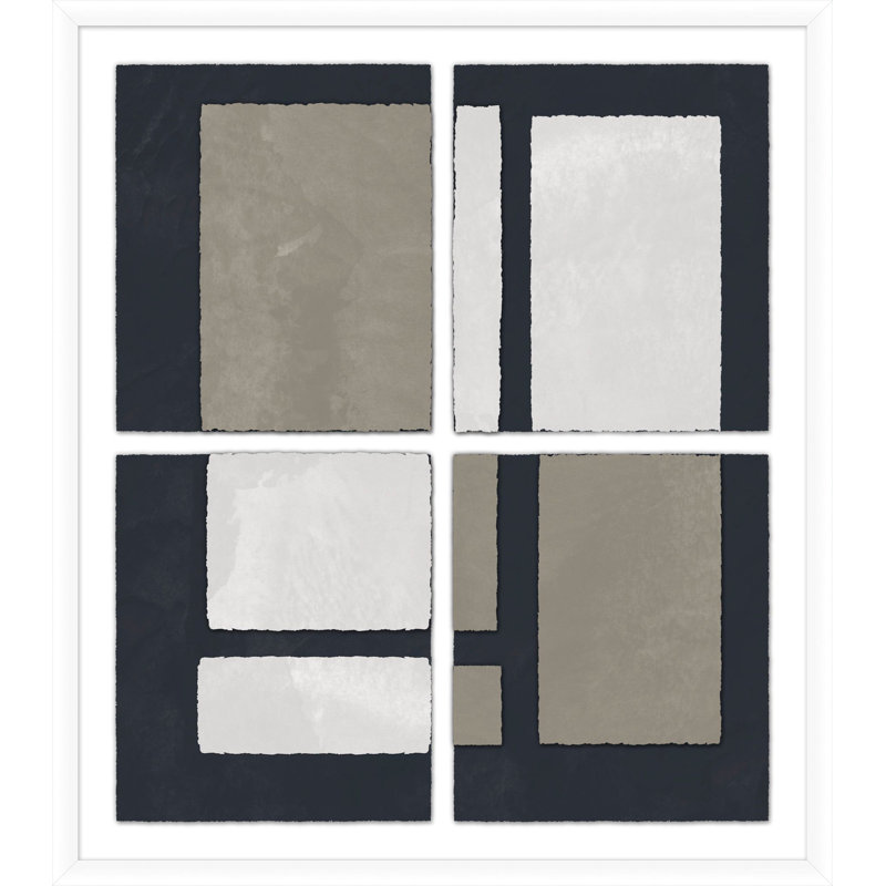 Neutral Symmetry 1 Print by Lillian August