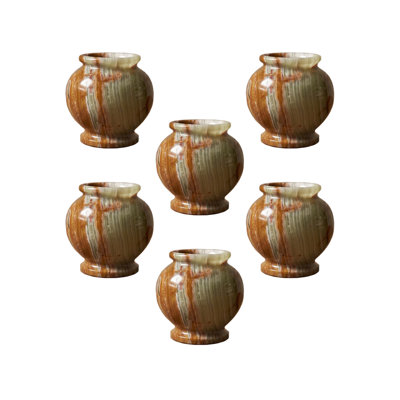 Stone Table Vase - Set of 6
