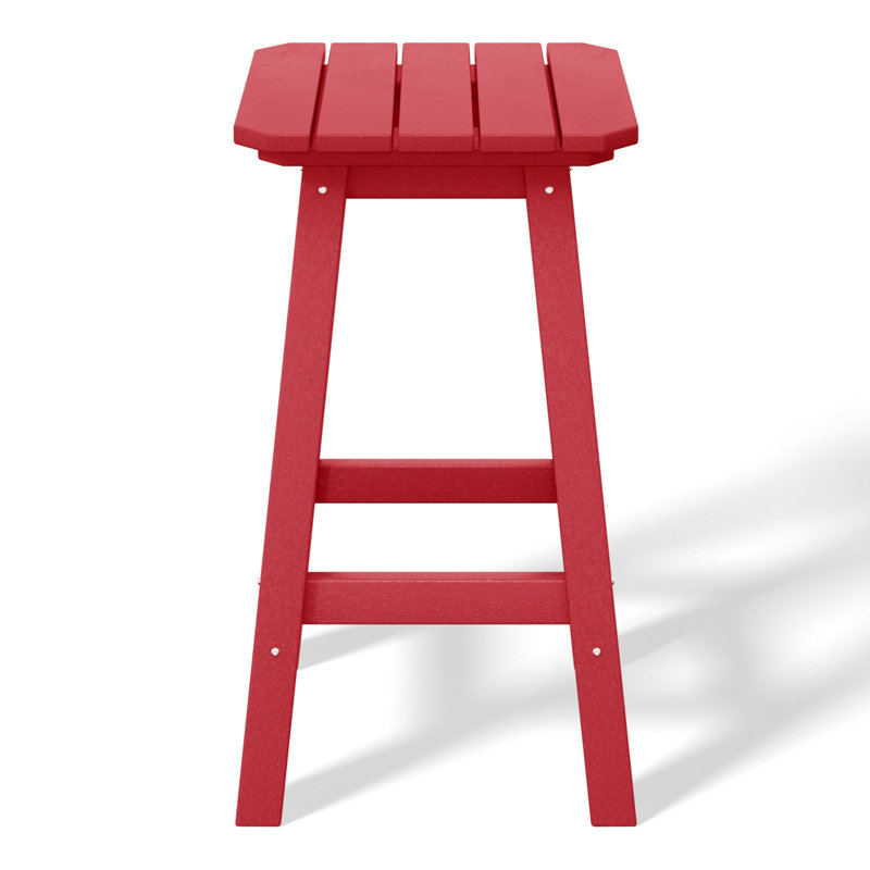 Tabouret d'extérieur Laguna, Rouge