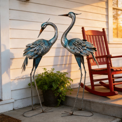 Ovadia Bird Metal Garden Statue