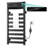 8-Bar Towel Warmer With Space Heater, Touch Control, Dual Functionality, PTC Heating, IPX2 Waterproof