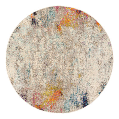 Keimar Washable Abstract Indoor Rug