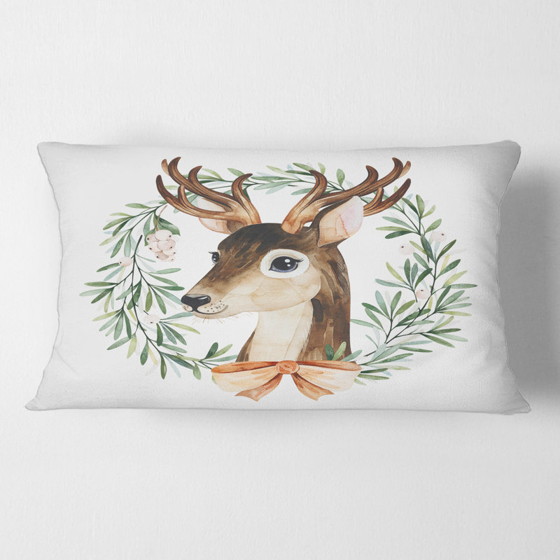 Floral Throw Pillow