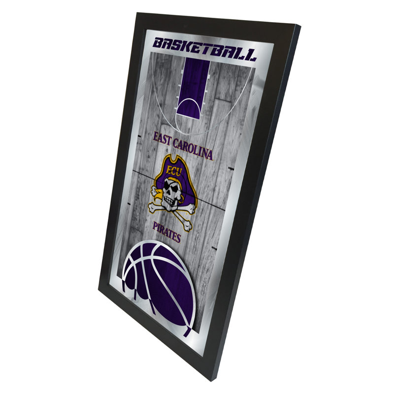 « basket mirror », impression encadrée NCAA, East Carolina