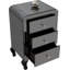 44cm W Glass Bedside Table-18313909