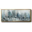 Bright Indigo Grove - Toile avec cadre-111236289