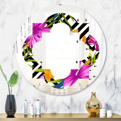 Miroir mural Quatrefoil