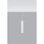 Jacky 1 - Light Black Cylinder Pendant-500155599-453993381