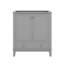 Meuble-lavabo de 30 po sans lavabo supérieur, armoire de salle de bain multifonctionnelle avec portes et tiroir, base de meuble-lavabo seulement-806436871