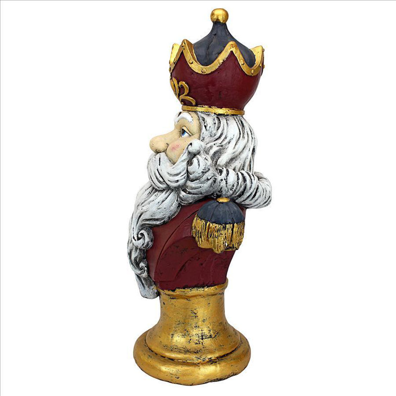 Statue du Père Noël, roi du pôle Nord