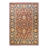 Classic One-of-a-Kind 6' 1" X 8' 10" Hand Knotted Area Rug