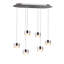 Luminaire suspendu tambour 6 lumières Barnsdall-1973955391