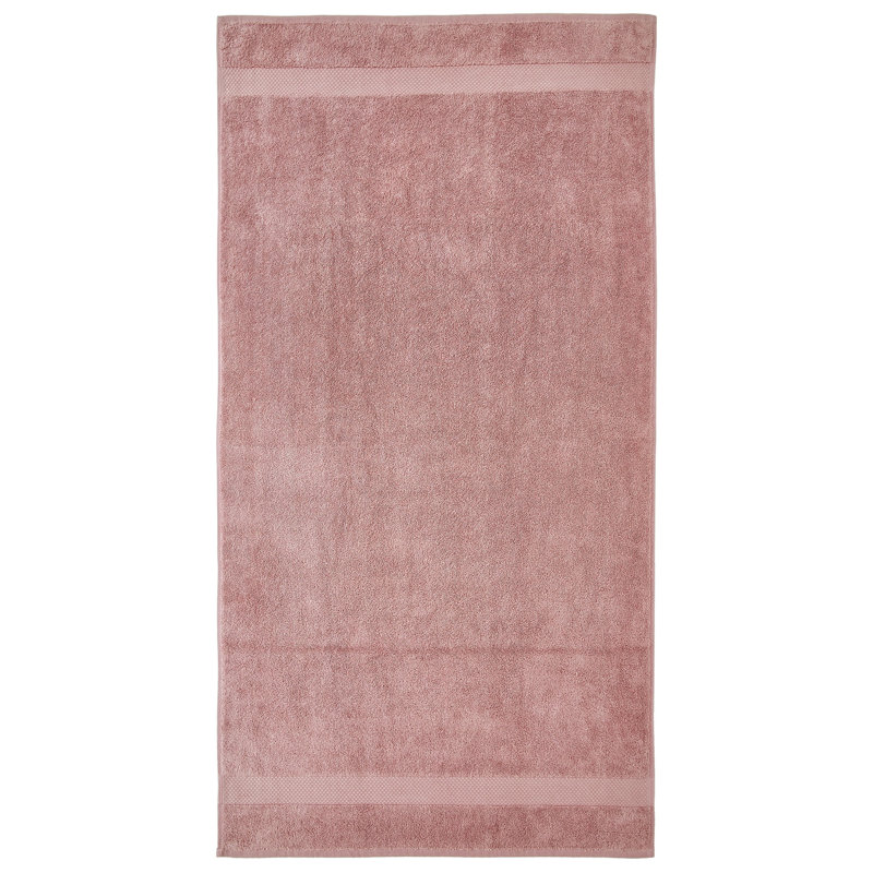 Ensemble de serviettes de bain 100% coton Splash Splash, serviettes de bain absorbantes ultra douces 550 g / m² pour spa et usage quotidien, certifié OEKO-TEX, paquet de 2, rose
