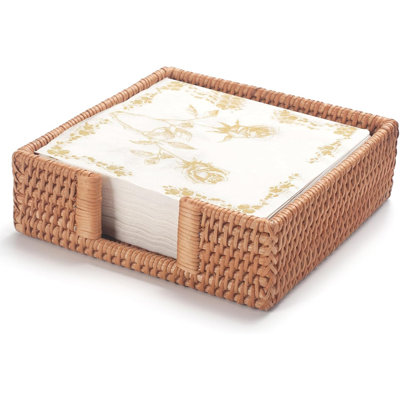 Porte-serviettes en rotin Nature Style pour restaurant / cuisine / salle de bain