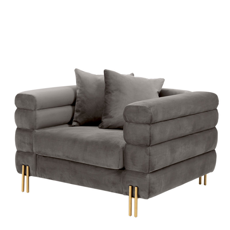Fauteuil demi-tonneau de 44,09 po York
