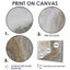 Art mural en marbre - marbre blanc avec veines de gris Curley et or - reproduction d'art sur toile-51145809-116161209-51145802