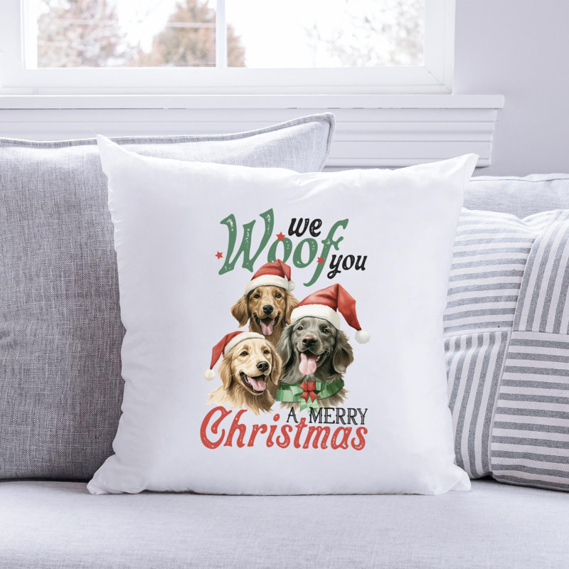 Coussin en polyester Christmas_24, 20 po x 20 po