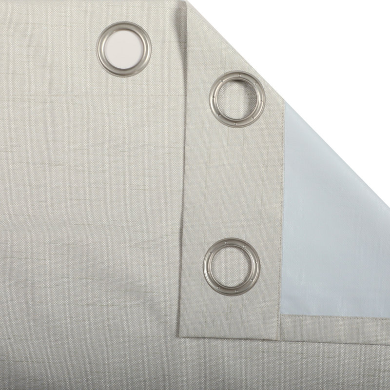 Tavria Room Darkening Curtains, Ivory
