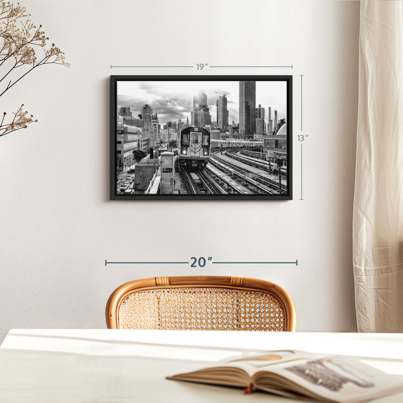 " Line 7 Subway ", 13" H x 19" W