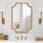 Laritha Bathroom/Vanity Mirror with Wood Frame-316077311-296611954