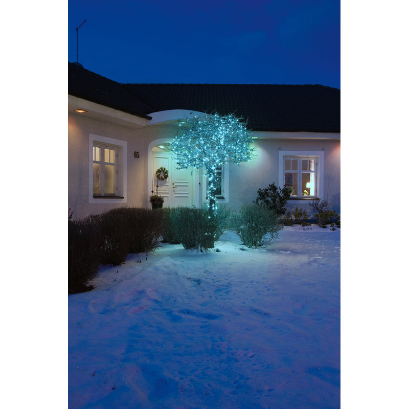 Kontsmide LED Wide Angle LED String Light, Light Blue, 1253 cm
