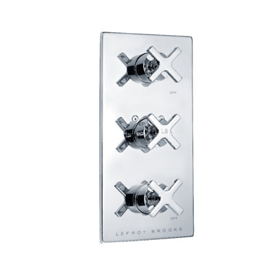 Fleetwood Thermostatic Shower System with Two Integrated Flow Controls