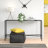 Steel Rectangular Console Table-1557980677
