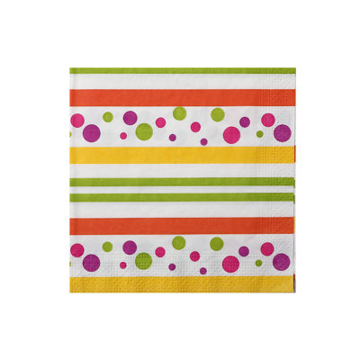 Serviettes jetables en papier Basic