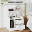 40cm W Manufactured Wood Bedside Table