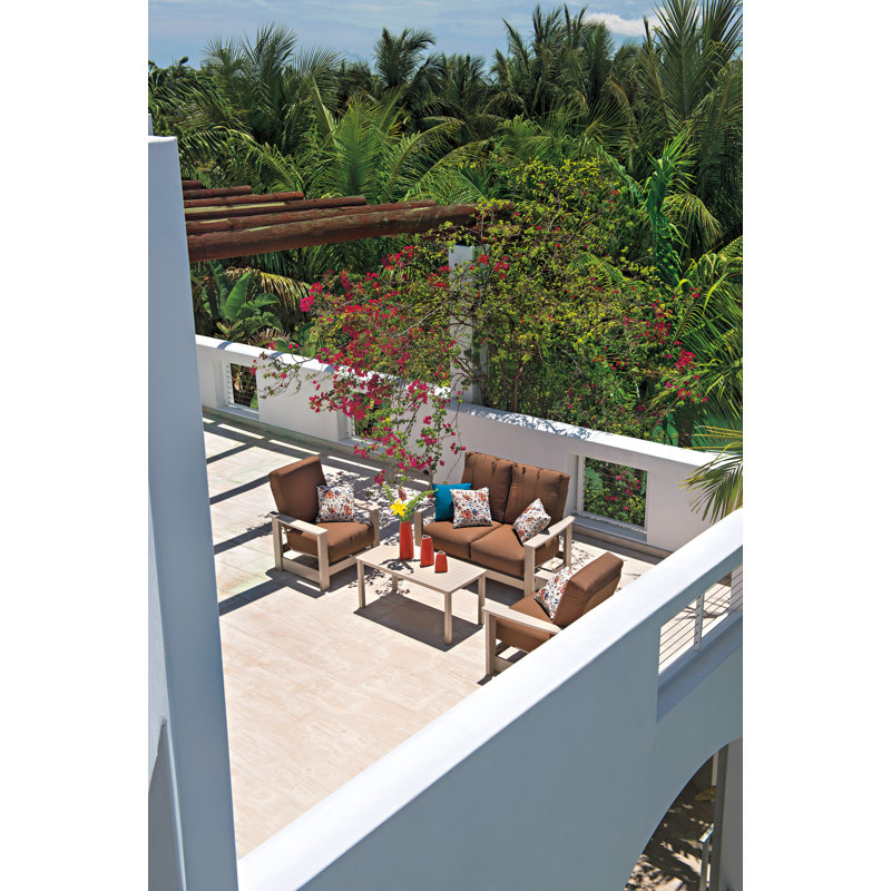 Chaise de patio inclinable avec coussins Askar, Aperçu de nuage, Blanc P50, Neige texturée