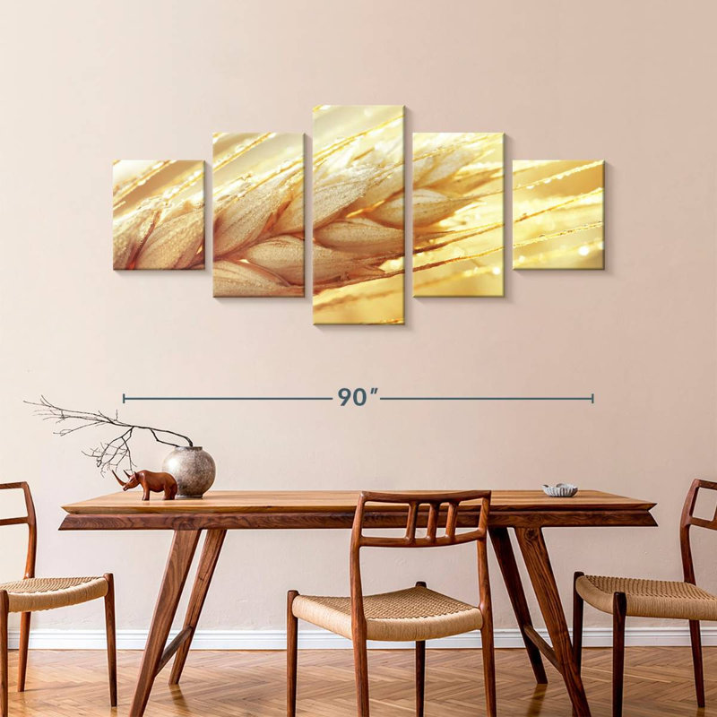 Wheat, 42" H x 92" W