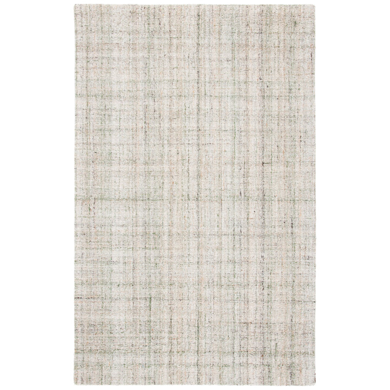 Abstract Hand Tufted Performance Rug, Rectangle 2' x 3'