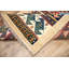 Tapis oriental tribal en laine noué à la main 3 pi 5 po x 4 pi 10 po