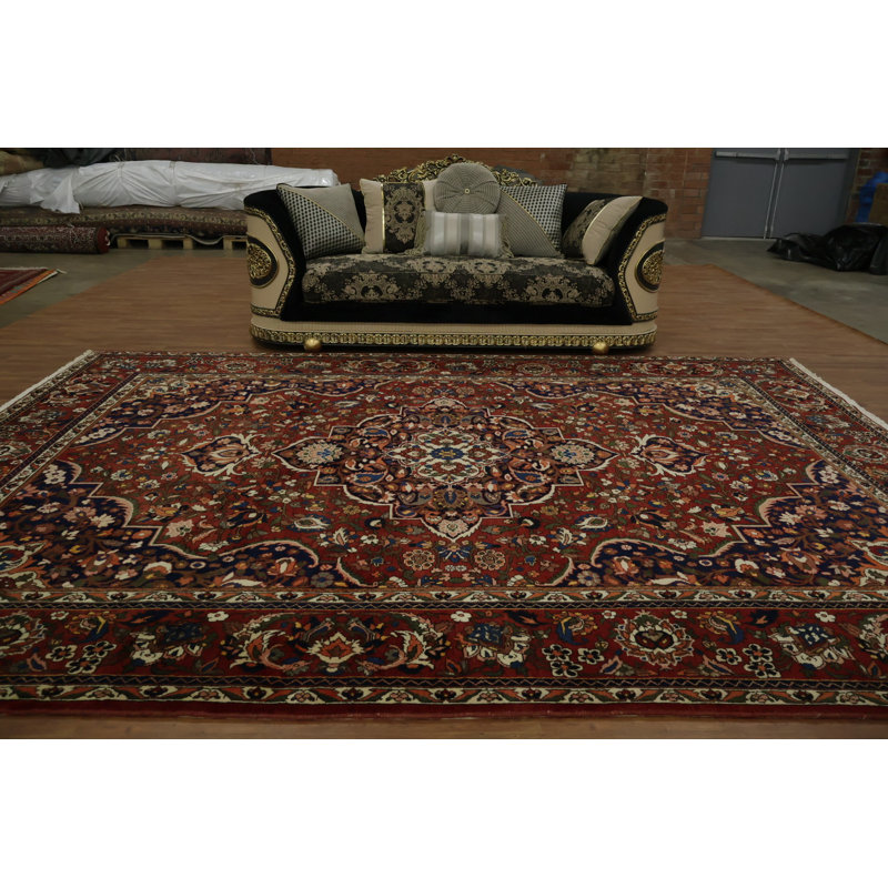 Tapis traditionnel en laine luxueux 10 x 13