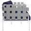 Causeuse d'extérieur en aluminium Harmony-107006728