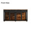 Grande cage pour chien Dorien avec 2 tiroirs et cloison-1313231167-1293988974