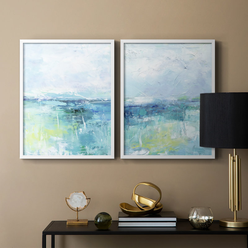Série ABSTRACT DCCDXIV - reproduction encadrée de qualité supérieure - prête à être accrochée - aucun clou requis - aucun clou requis