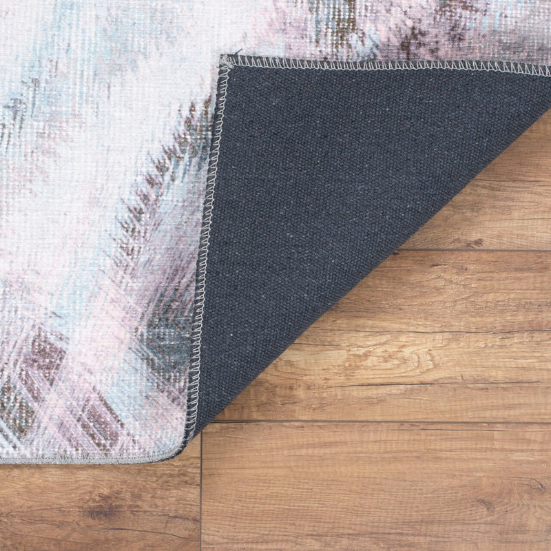 Abstract Indoor Rug, Rectangle 4'11" x 7'7"