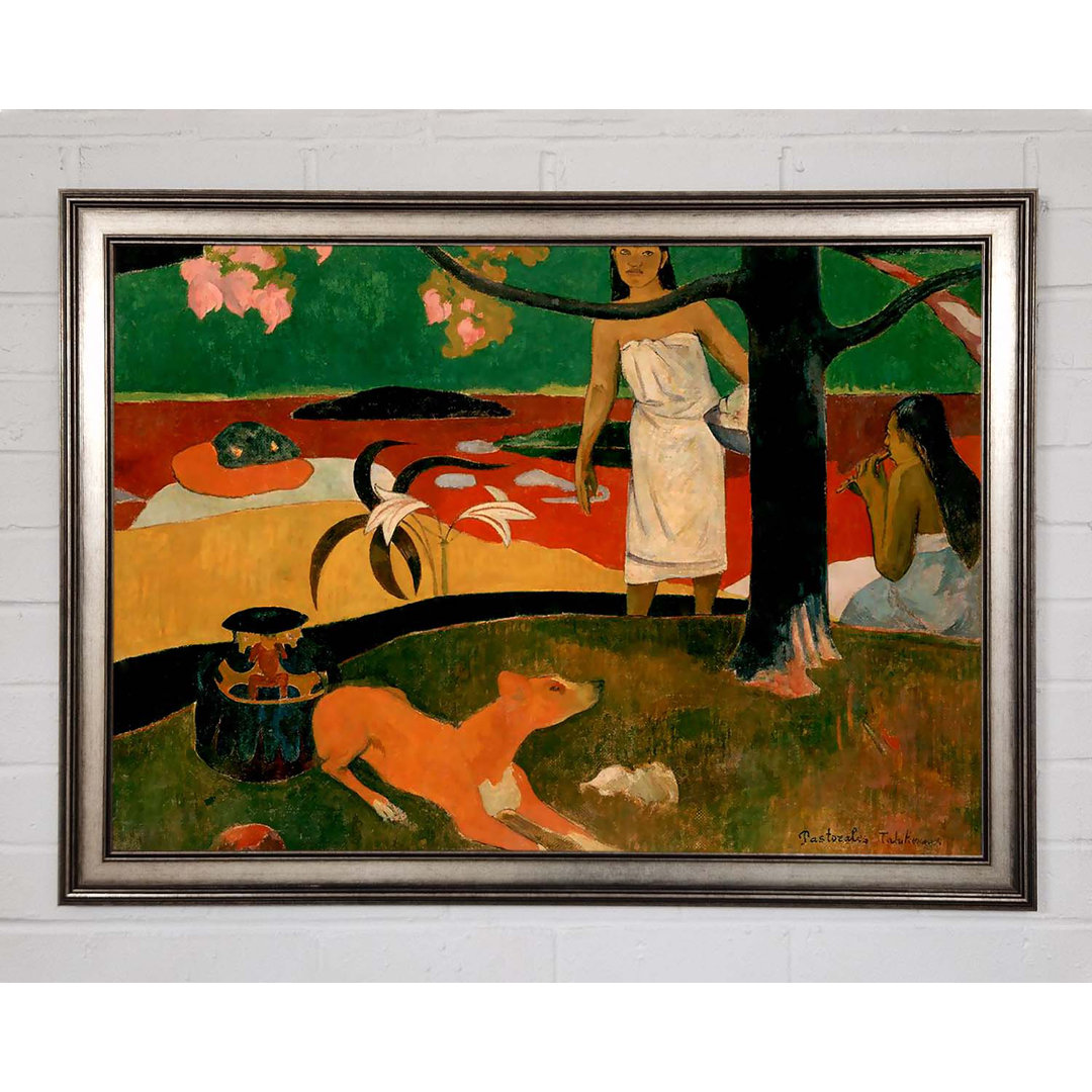 Gauguin Pastorales Tahitiennes - Einzelne Bilderrahmen Kunstdrucke