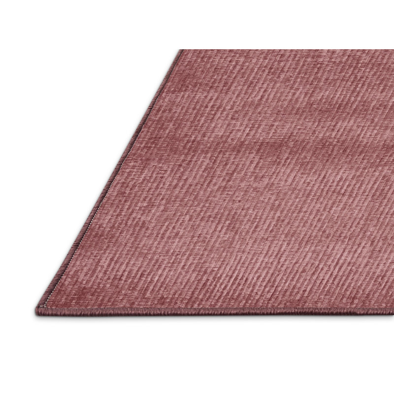 Tapis abstrait lavable à la machine, Carré 6 pi